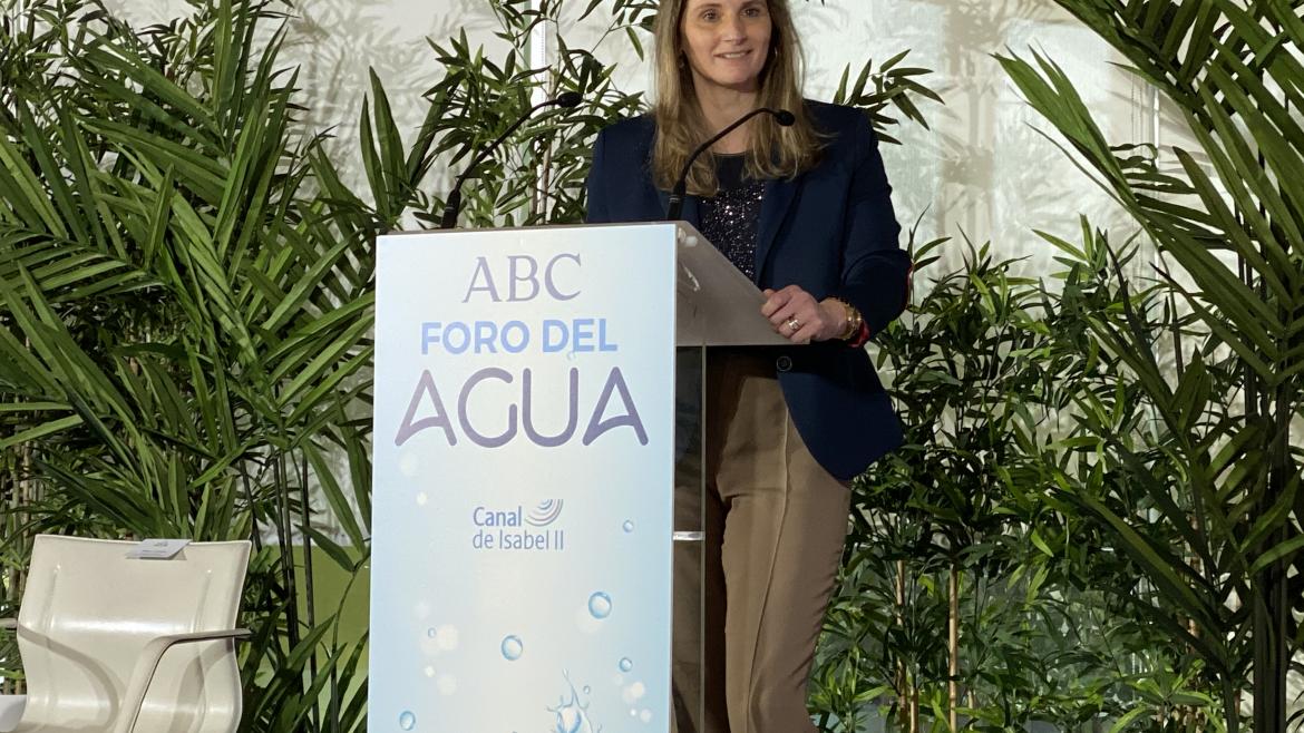 Paloma Martín ha inaugurado el Foro del Agua de ABC