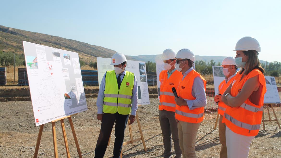 Invertimos 5,8 millones de euros en la construcción de 45 viviendas en la Sierra Norte