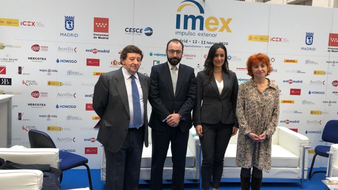 La Comunidad de Madrid ayuda a las empresas madrileñas a aprovechar las oportunidades que brinda el Brexit El consejero de Economía ha inaugurado la XVIII edición de IMEX Madrid