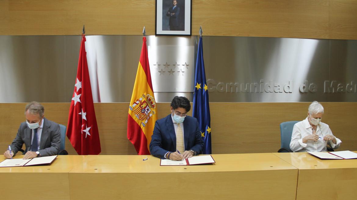 David Pérez durante el acto.