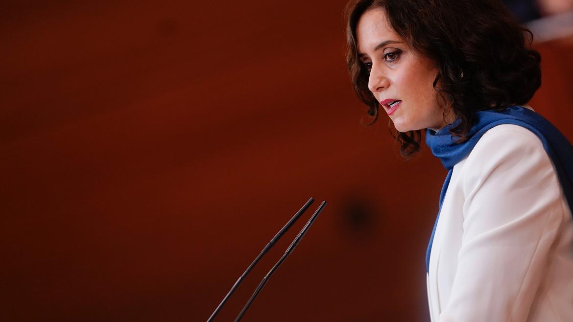 Isabel Díaz Ayuso en el Debate sobre el Estado de la Región Isabel Díaz Ayuso interviene en el Debate sobre el Estado de la Región