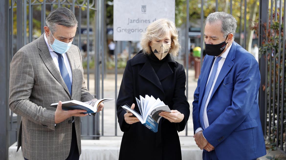 Ossorio y López junto a Ana Iríbar