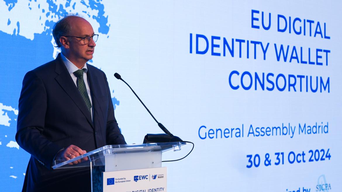 El consejero López-Valverde en la Asamblea General del Consorcio Europeo de Monederos Digitales 