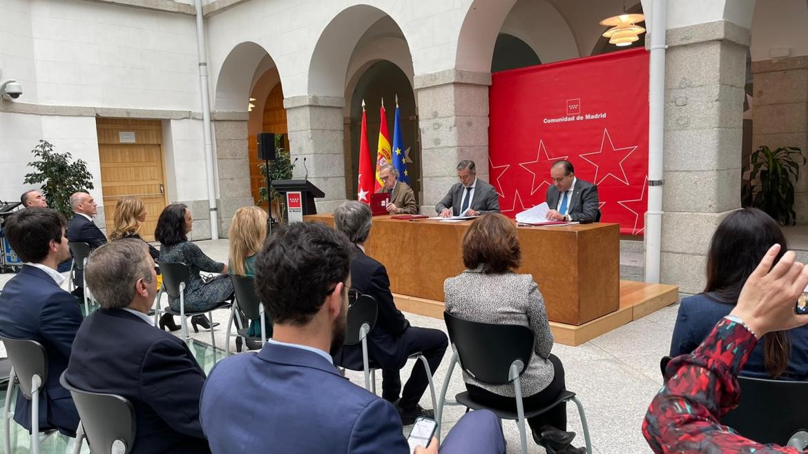 Firma de convenio