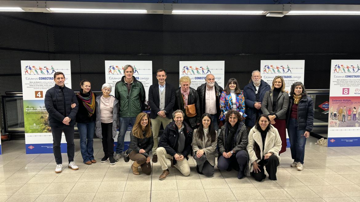 Imagen de cabecera #0 de la página de "La Comunidad de Madrid colabora un año más en la campaña solidaria de Metro Conectados contigo en apoyo a doce entidades sociales "