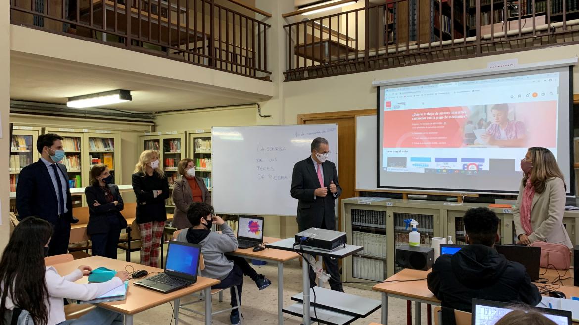 Ossorio presenta la nueva biblioteca virtual