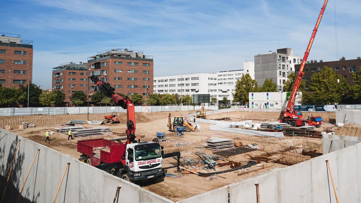 Plano general de las obras