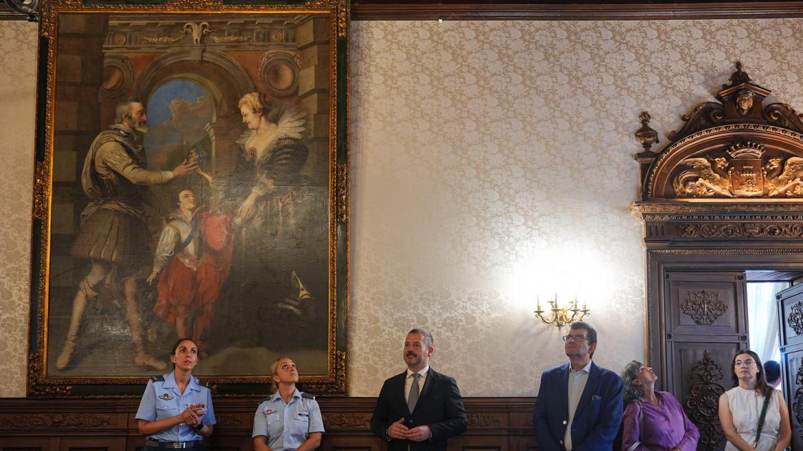 El consejero Mariano de Paco Serrano durante la presentación de la undécima edición de ¡Bienvenidos a palacio!