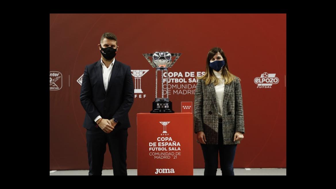 Roberto Nuñez asiste al sorteo de la Copa de España 2021 Roberto Nuñez en el sorteo de la Copa de España 2021
