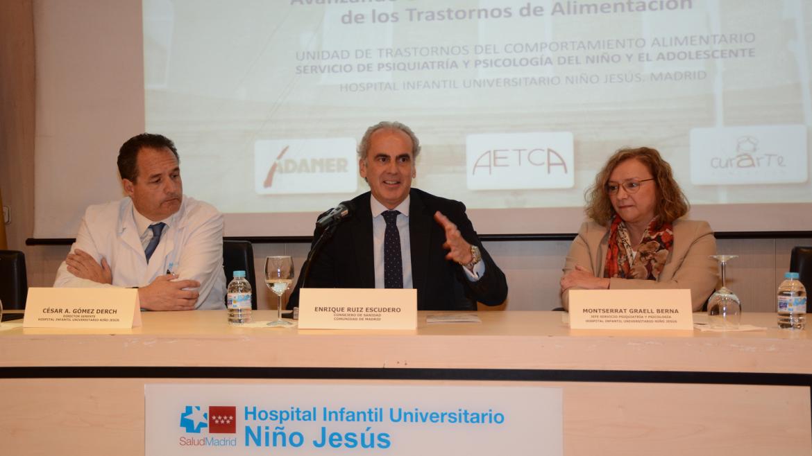 Enrique Ruiz Escudero en la XX Jornada de Avances en Trastornos de Alimentación