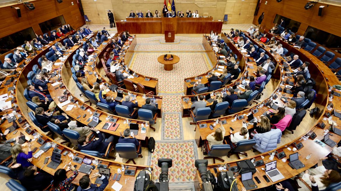 Pleno de la Asamblea de Madrid