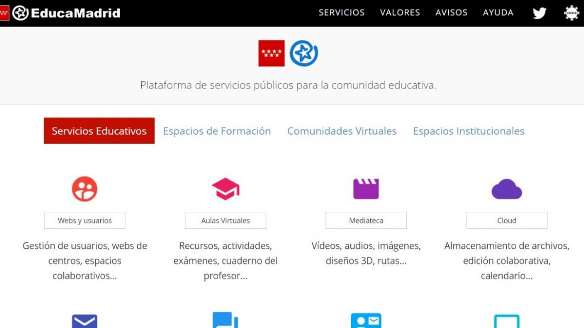 La Comunidad de Madrid estrena el curso con una nueva web educativa para afrontar los retos provocados por el COVID-19