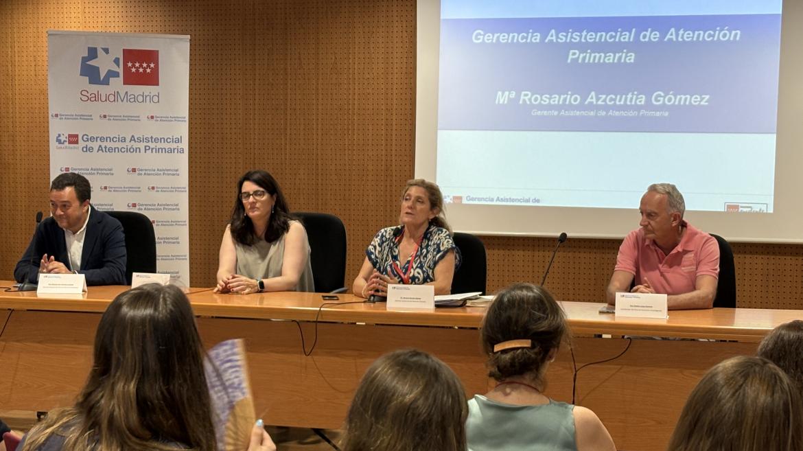 La gerente asistencial de Atención Primaria, Rosario Azcutia