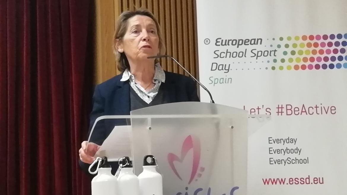 Presidenta del Consejo Escolar Premios Europeos del Deporte