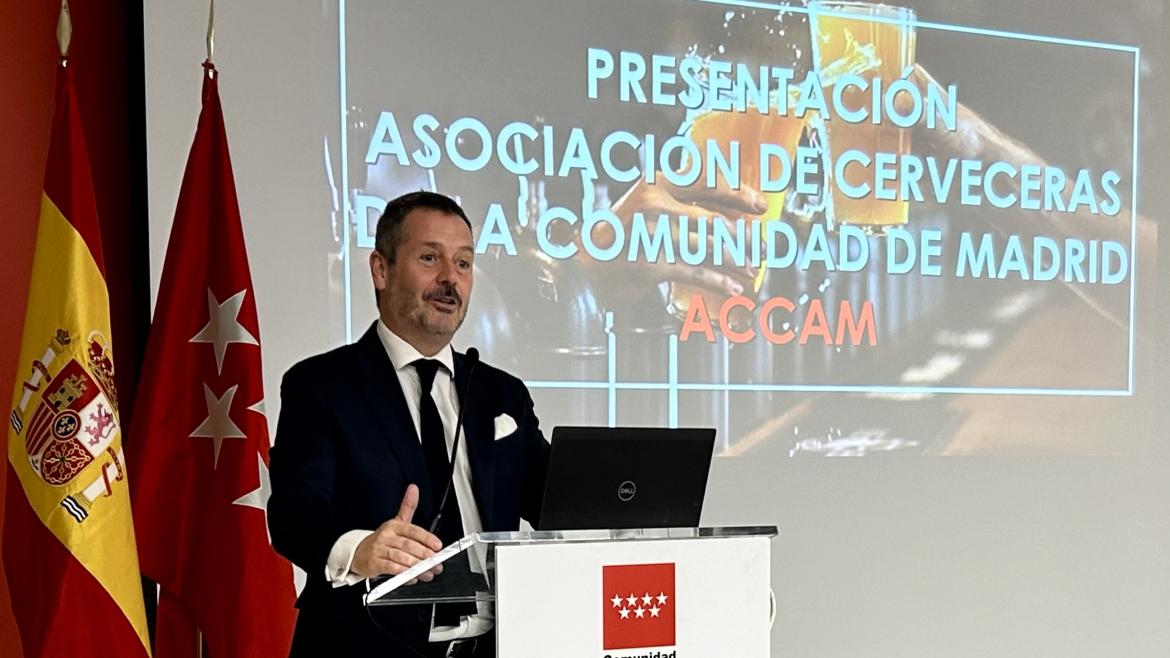 La Comunidad de Madrid, en la presentación de la nueva Asociación de Cerveceras de la región El consejero De Paco Serrano