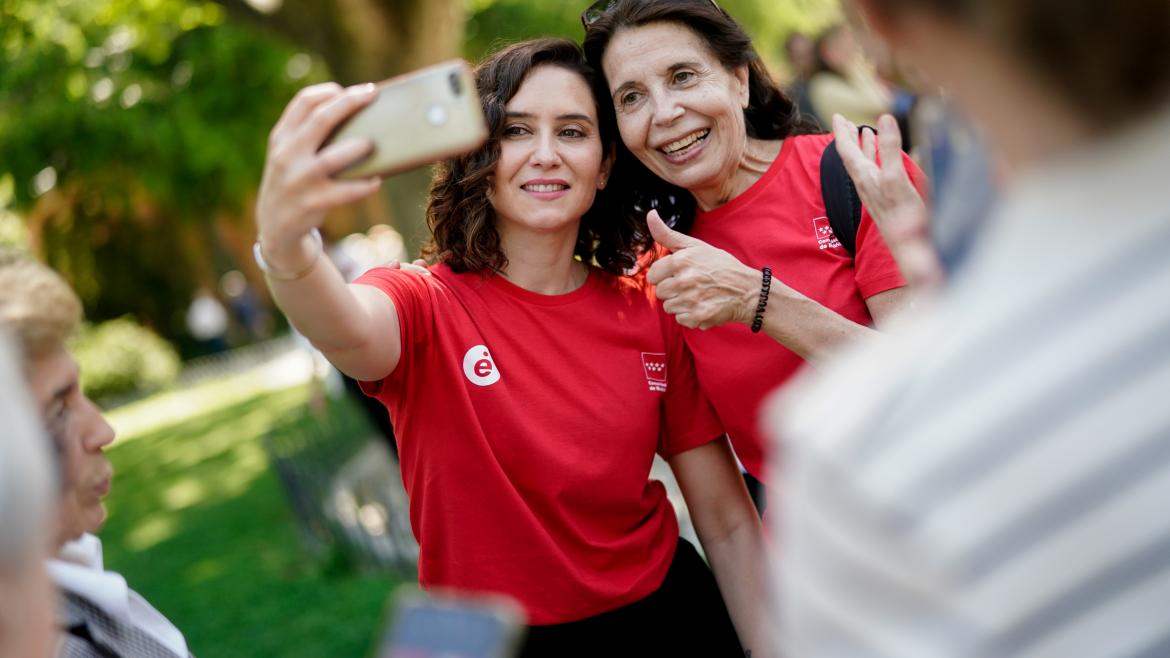 La presidenta durante el acto