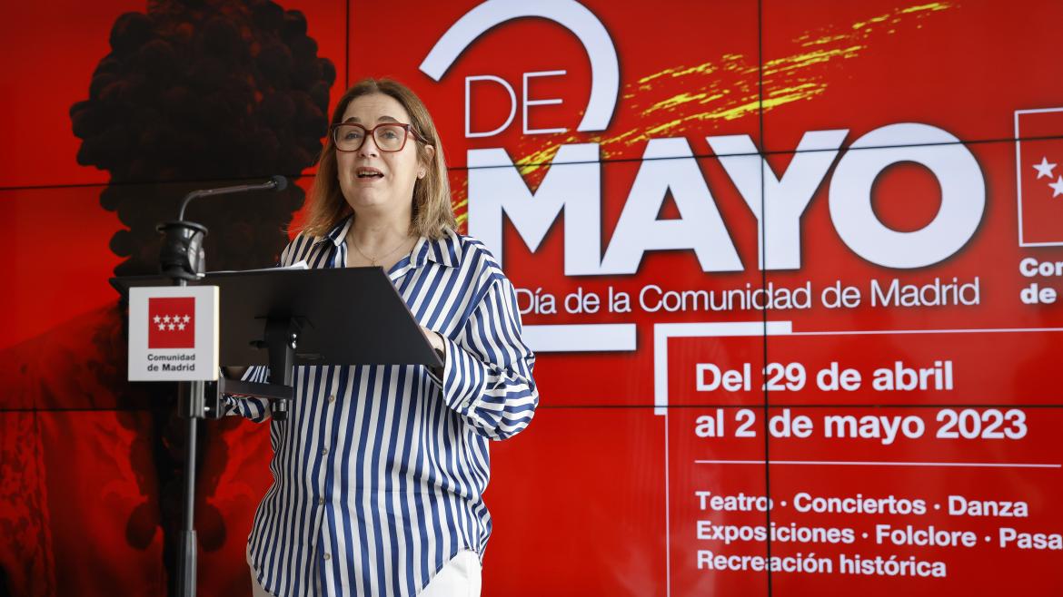 La consejera durante su intervención 