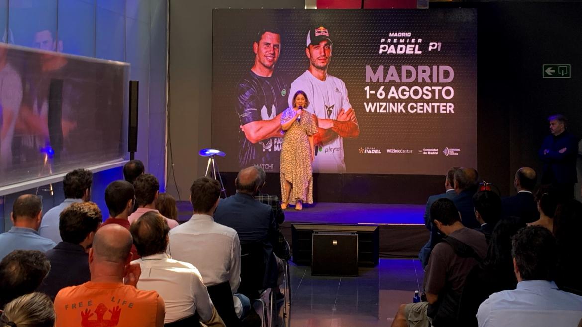 La consejera Marta Rivera durante la presentación 