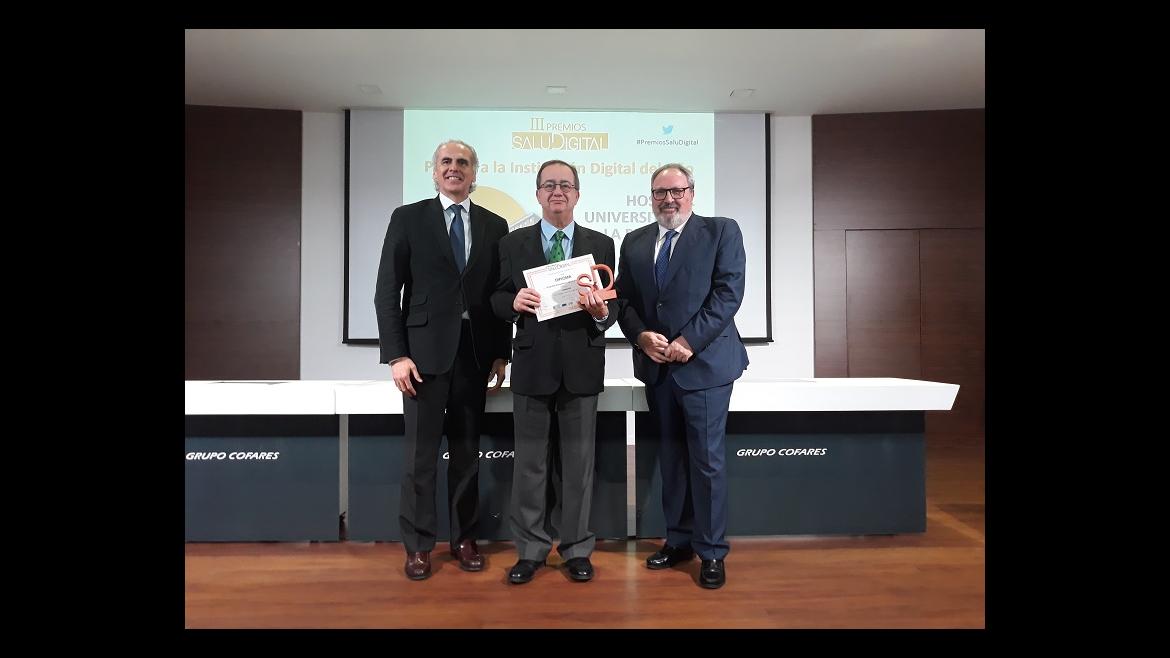 Imagen de cabecera #0 de la página de "El Hospital de La Princesa reconocido como Institución Digital del Año  2019"