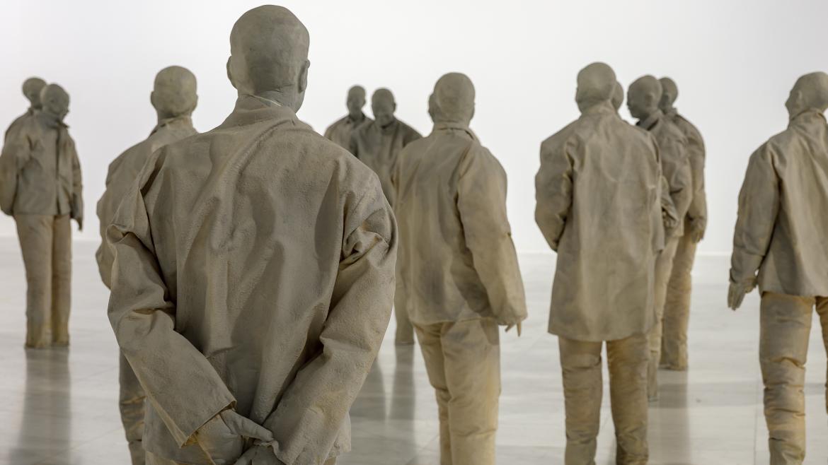 Madrid en la Colección Abelló, Juan Muñoz y Joana Biarnés, este fin de semana en los museos y salas de la Comunidad La exposición de Juan Muñoz en los espacios de la Consejería