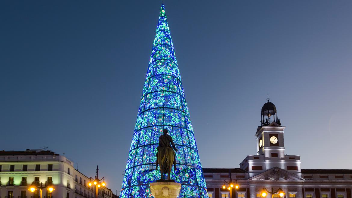 Puerta del Sol en Navidad