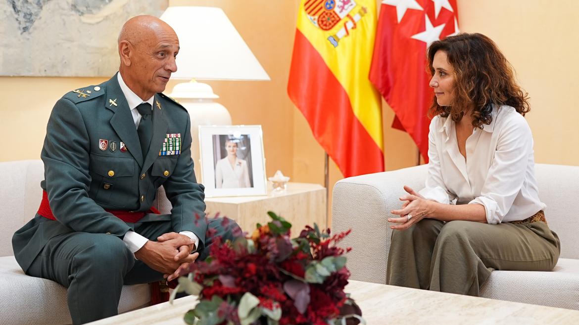 La presidenta Isabel Díaz Ayuso