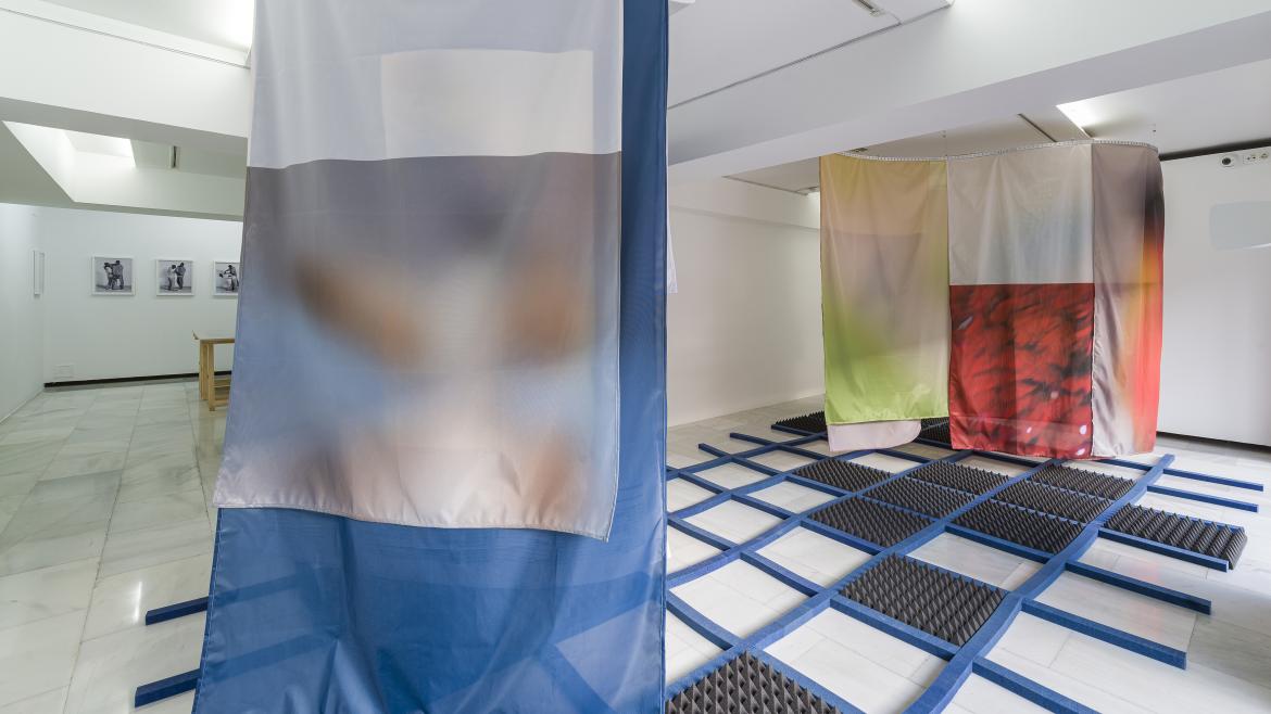 La Comunidad de Madrid, con el arte emergente en la muestra de Circuitos de Artes Plásticas Una de las salas de Arte Joven