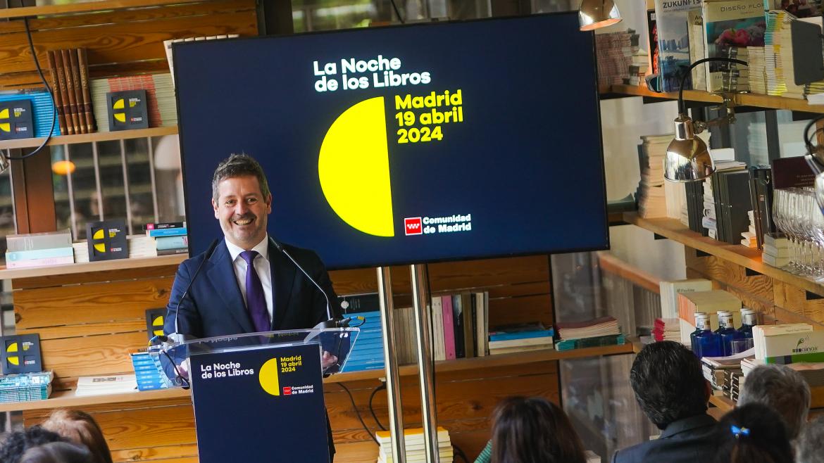 El consejero en la presentación