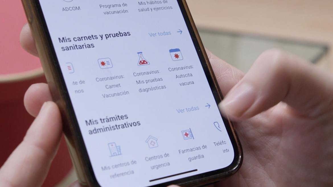 Una tarjeta sanitaria virtual