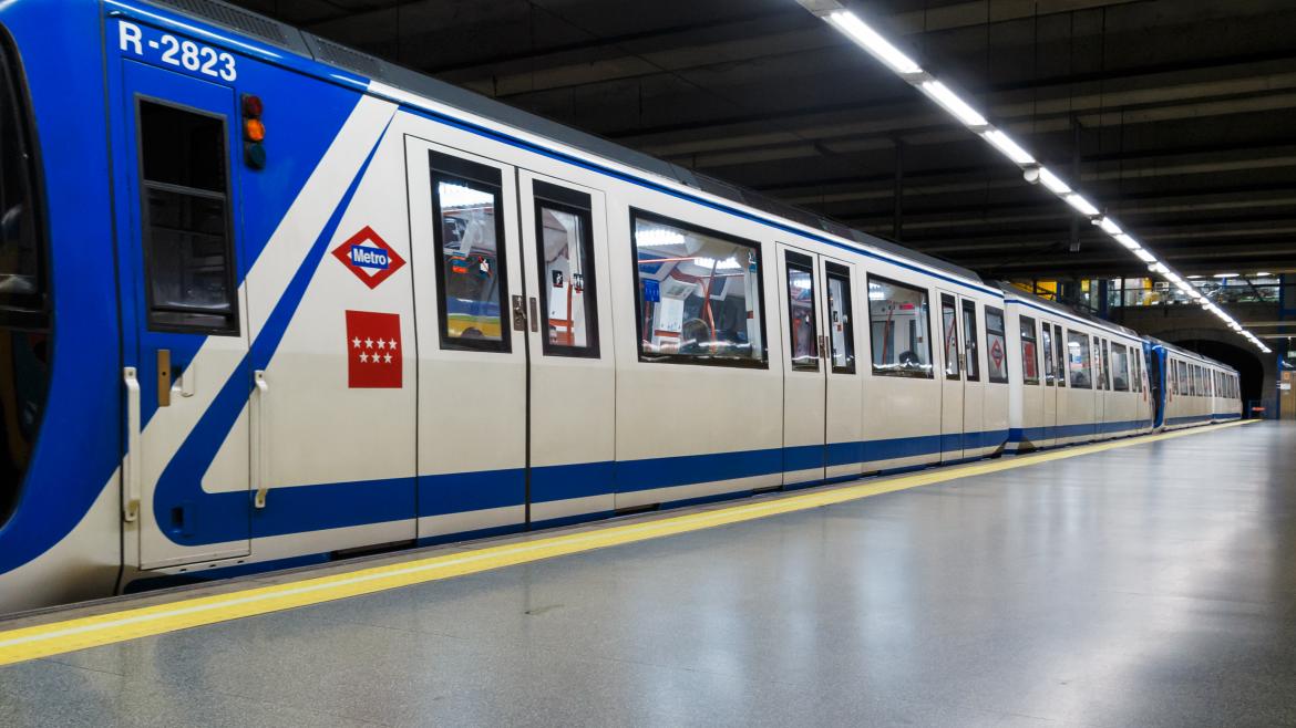 La Comunidad de Madrid inicia las obras de prolongación de la Línea 3 Vista de un vagón del metro