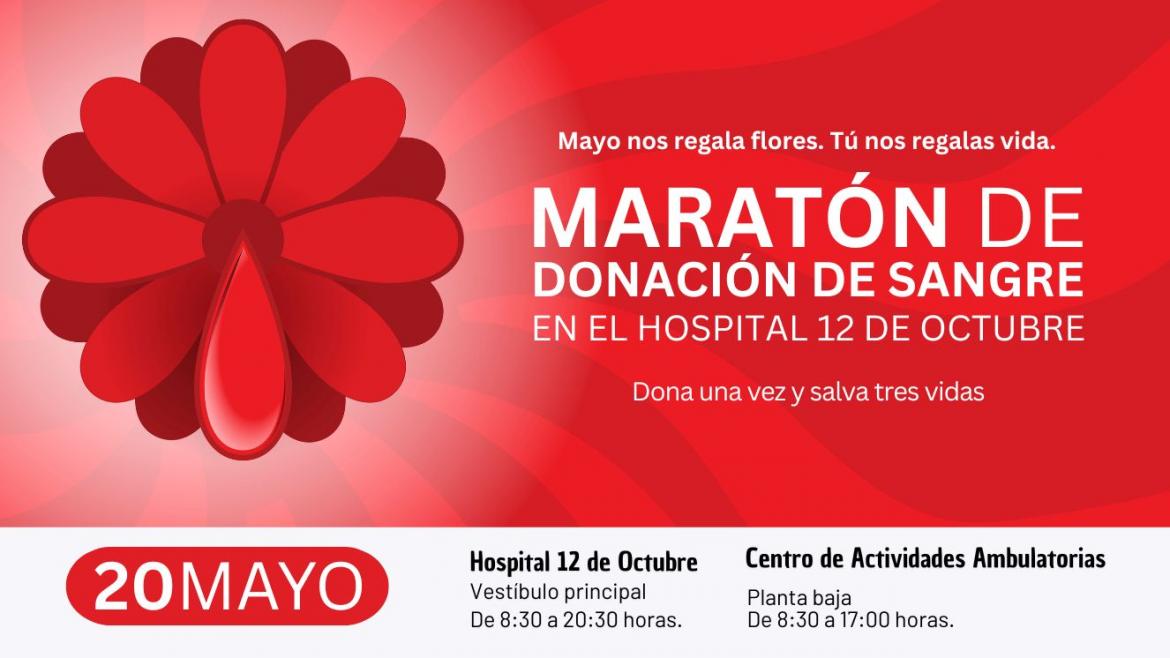 Flor de pe´talos rojos a laizquierda y de la que salen rayos rojos también fondo rojo y a la derecha lemas