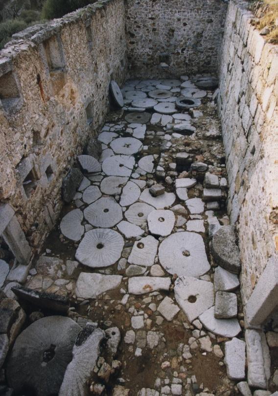 Imagen de sala del molino tras la excavación