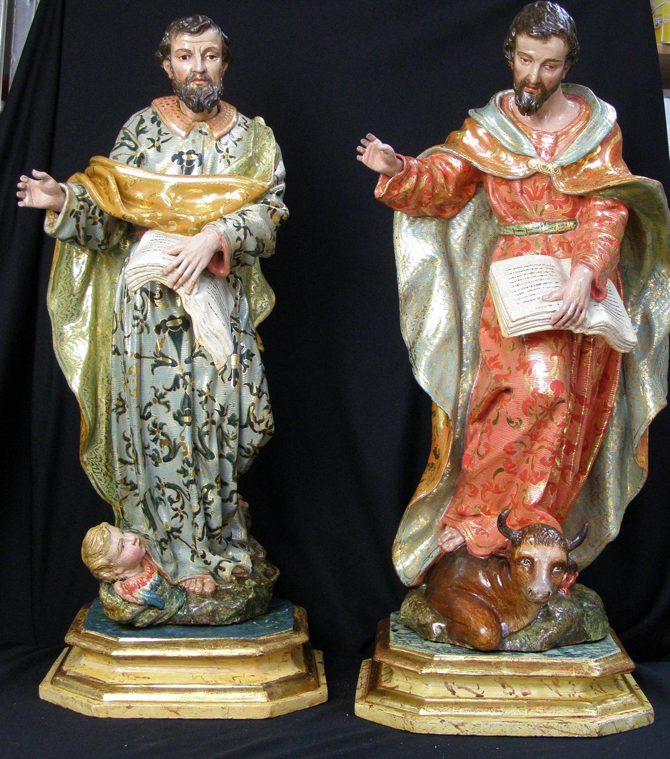restauración esculturas carmelitas descalzas