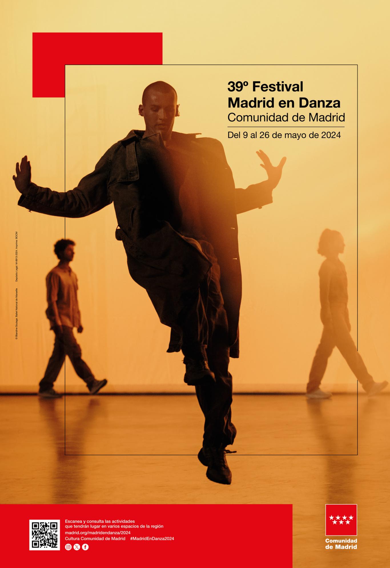 Fotografía de varios bailarines contemporáneos