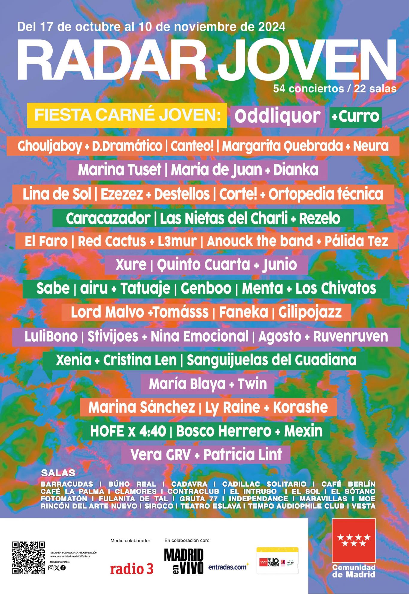 Radar Joven 2024 Cartel Radar Joven 2024