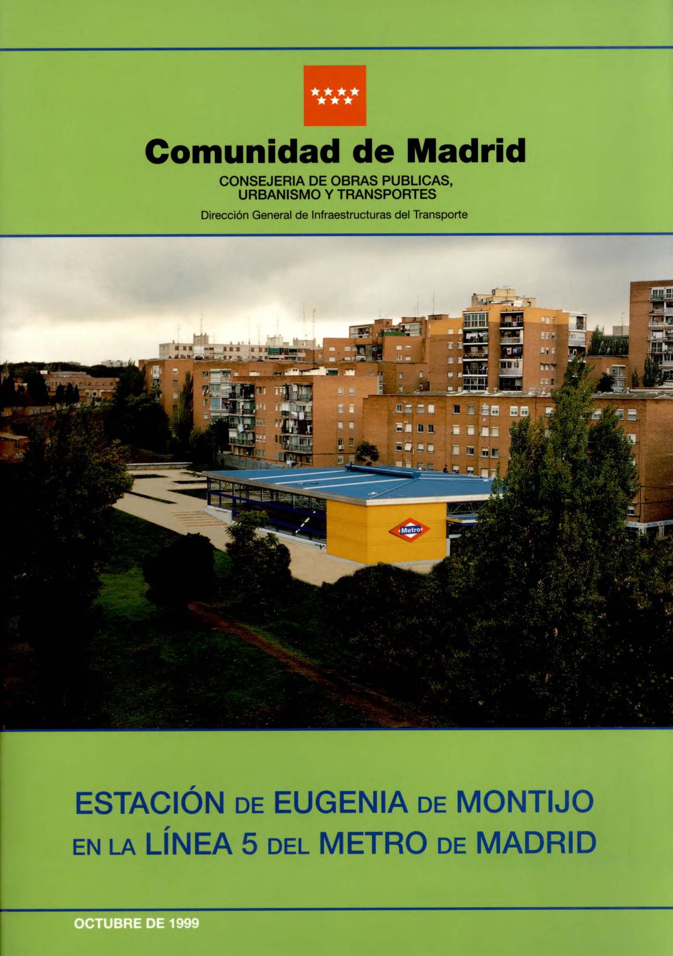 Carátula folleto estación Eugenia de Montijo