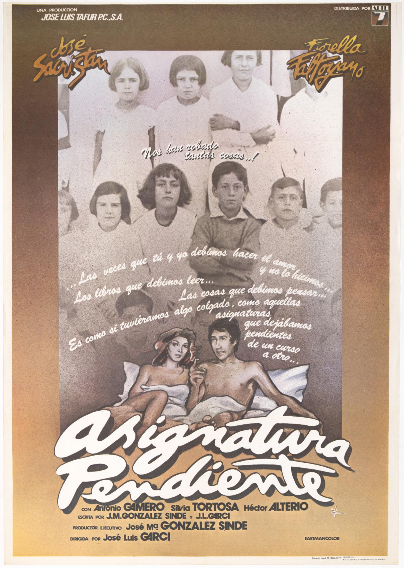 imagen del cartel de la película Asignatura pendiente