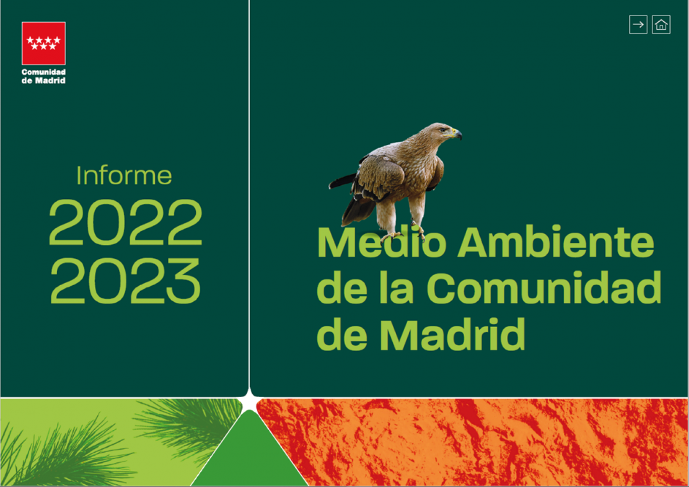Portada informe sobre el estado del medio ambiente