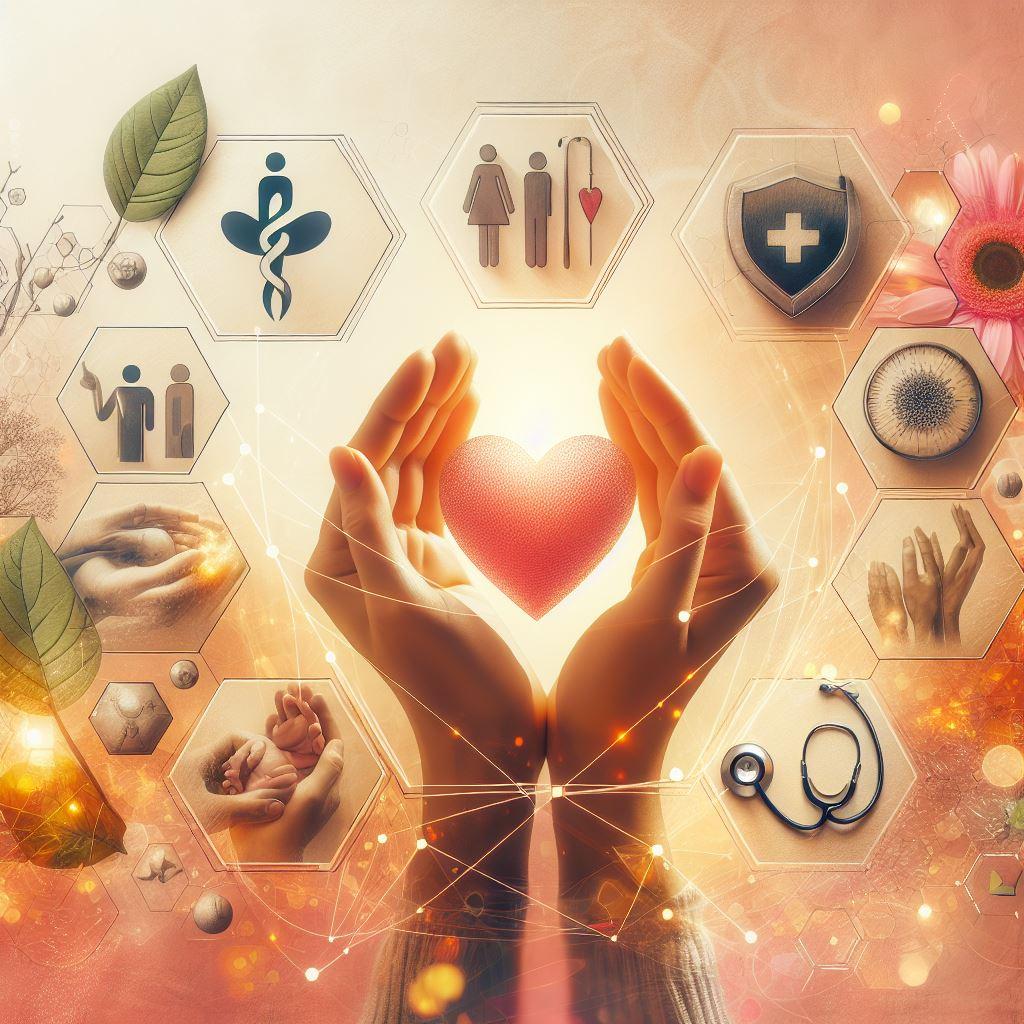 Icono referente a atención sociosanitaria