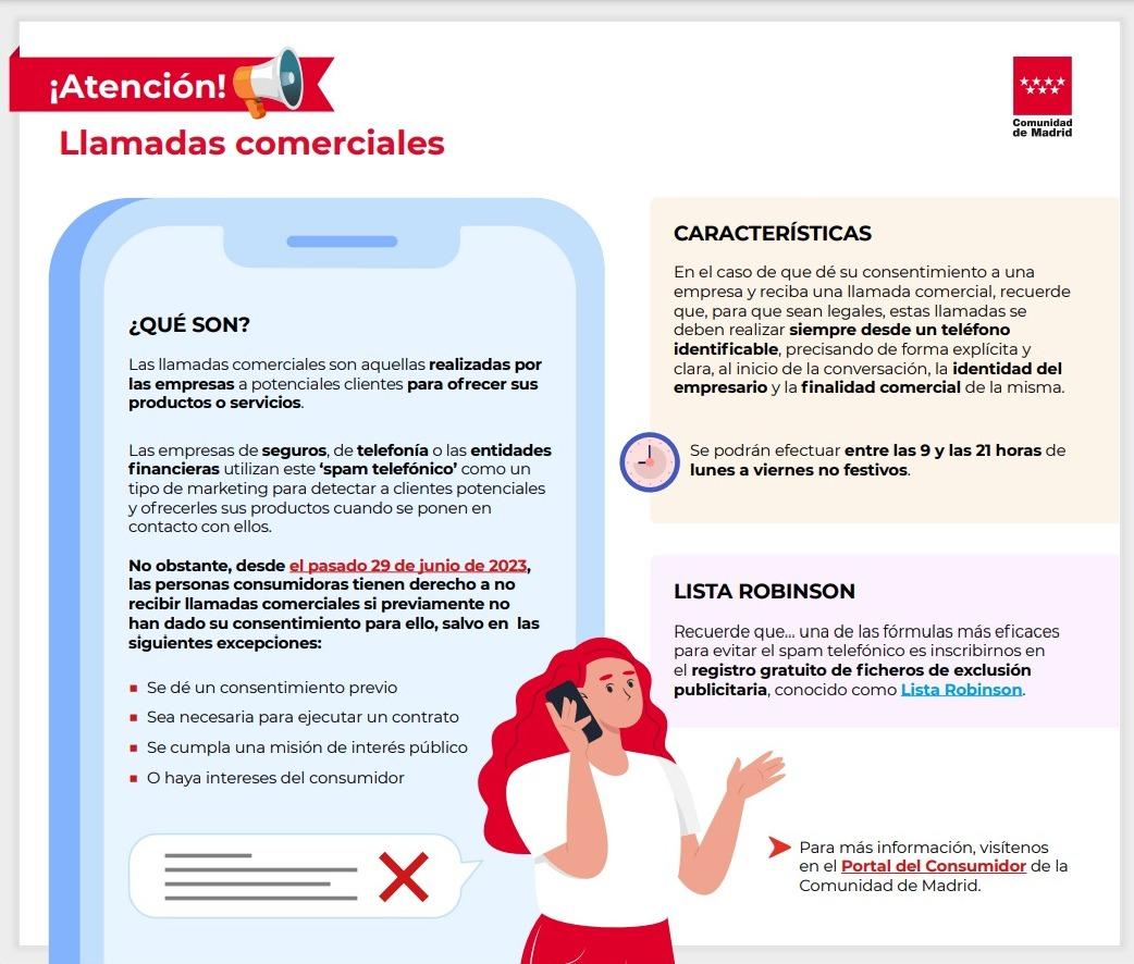 infografia llamadas comerciales