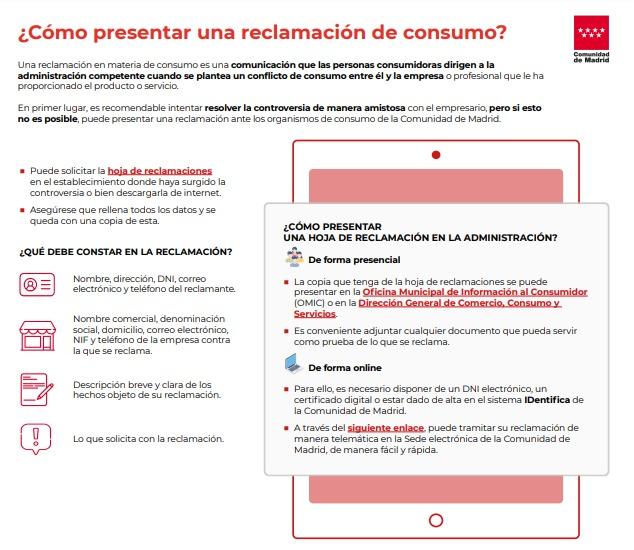cam reclamacion consumo