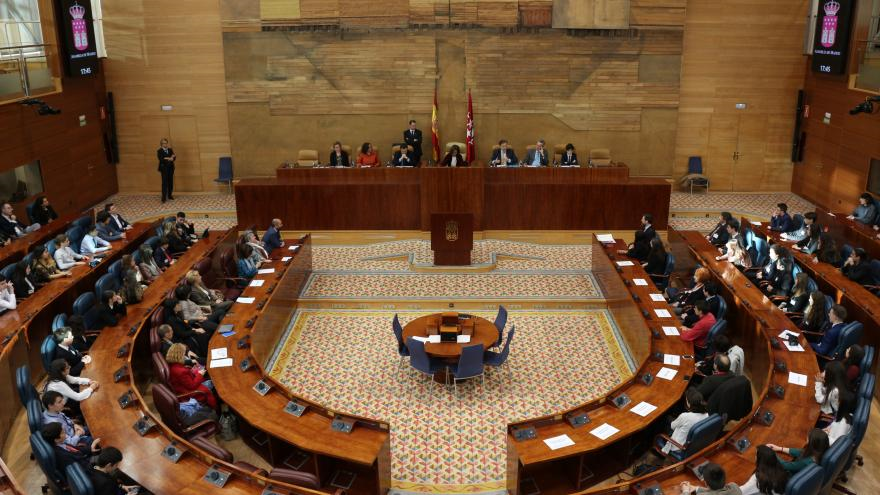 Hemiciclo de la Asamblea de Madrid