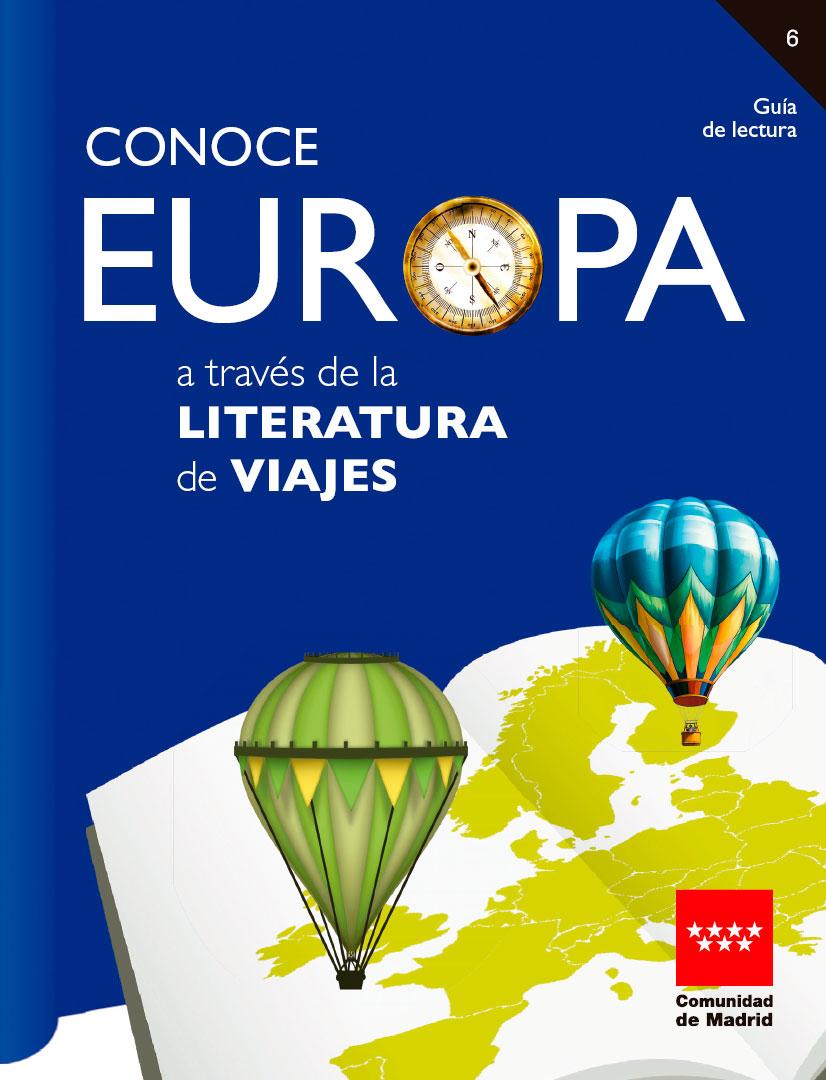 Portada de la Guía Conoce Europa a través de la literatura de viajes