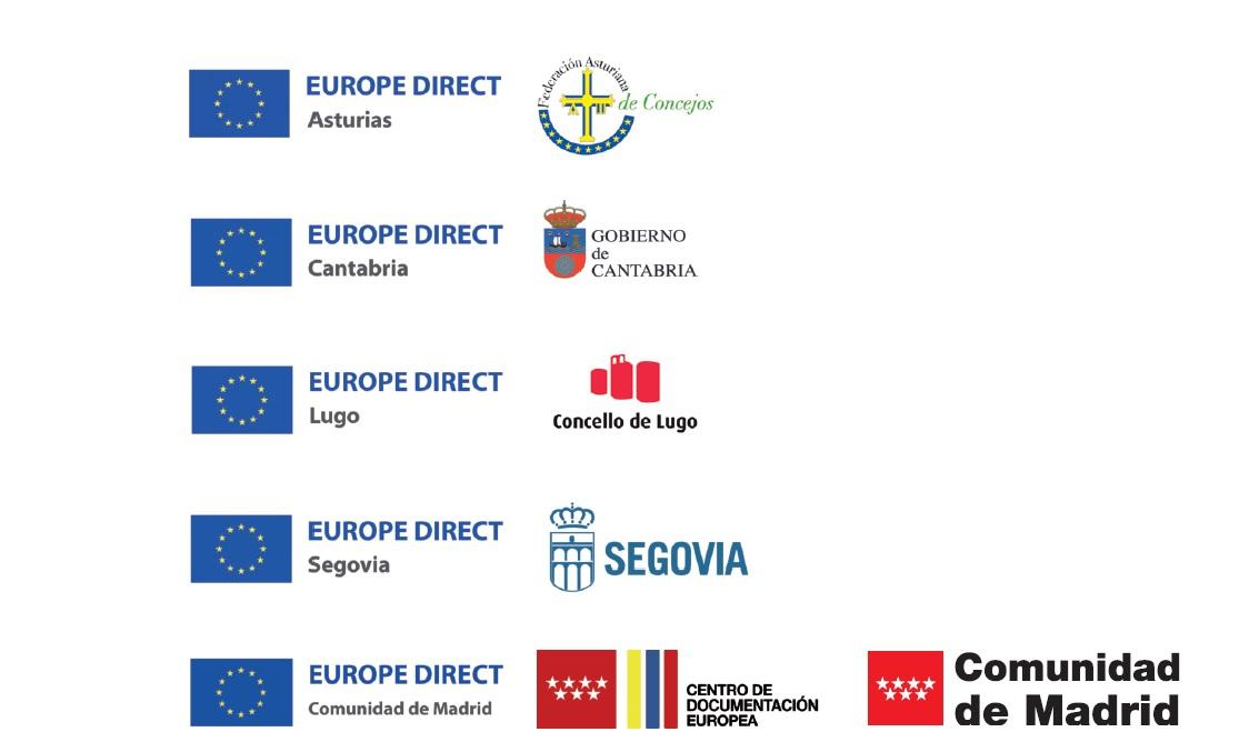 Créditos de los Europe Direct creadores del juego