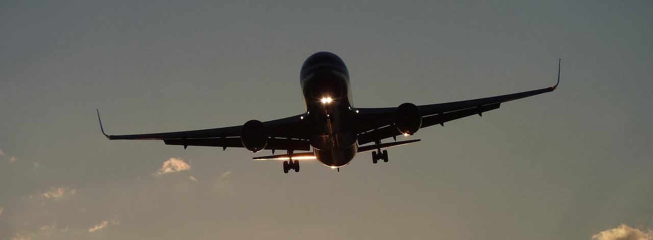 Avión con pasajeros