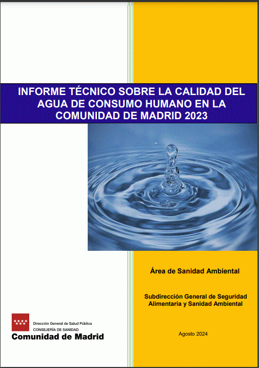 informe tecnico sobre la calidad de agua de consumo 2023