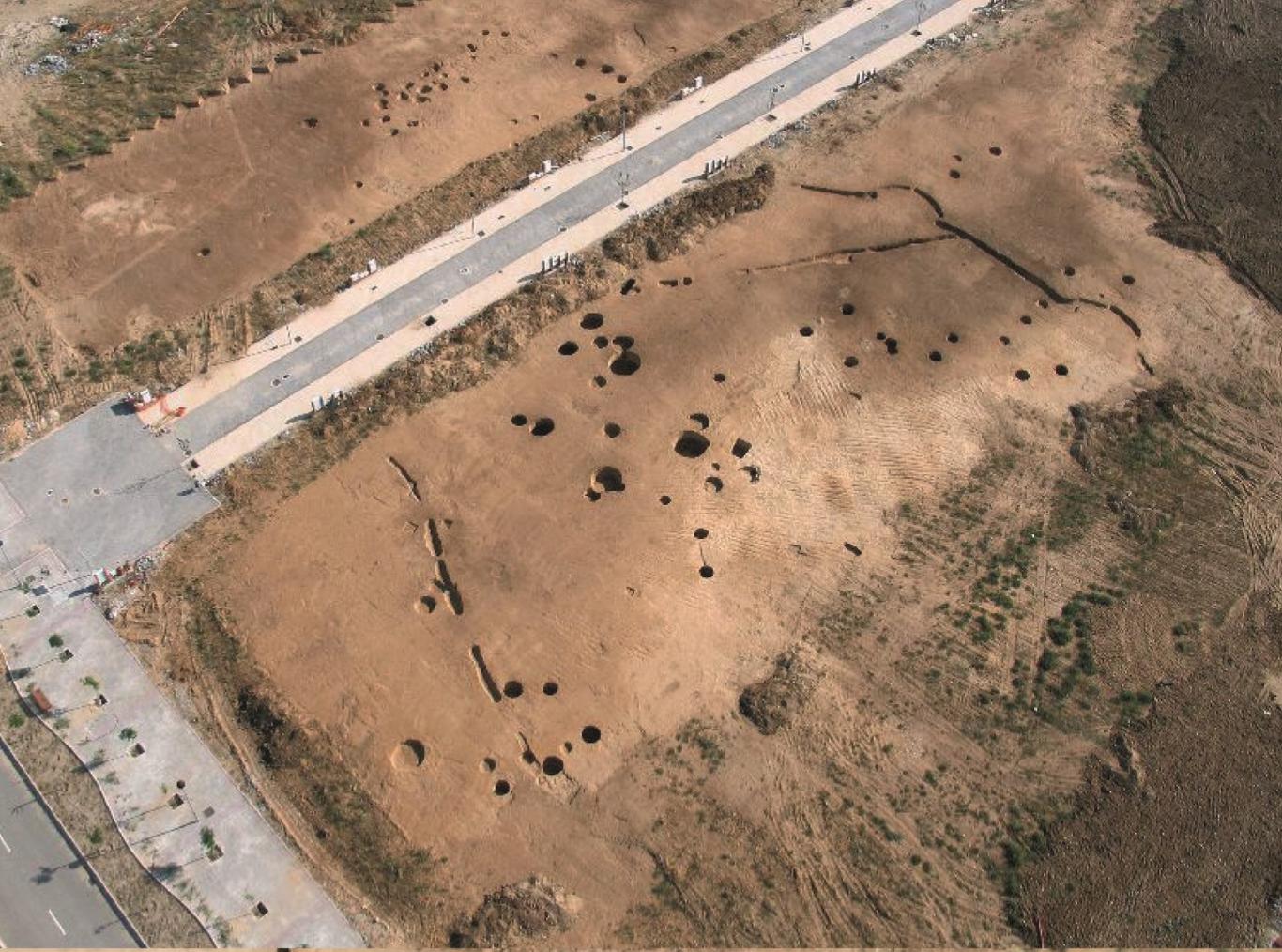 Vista de las estructuras 