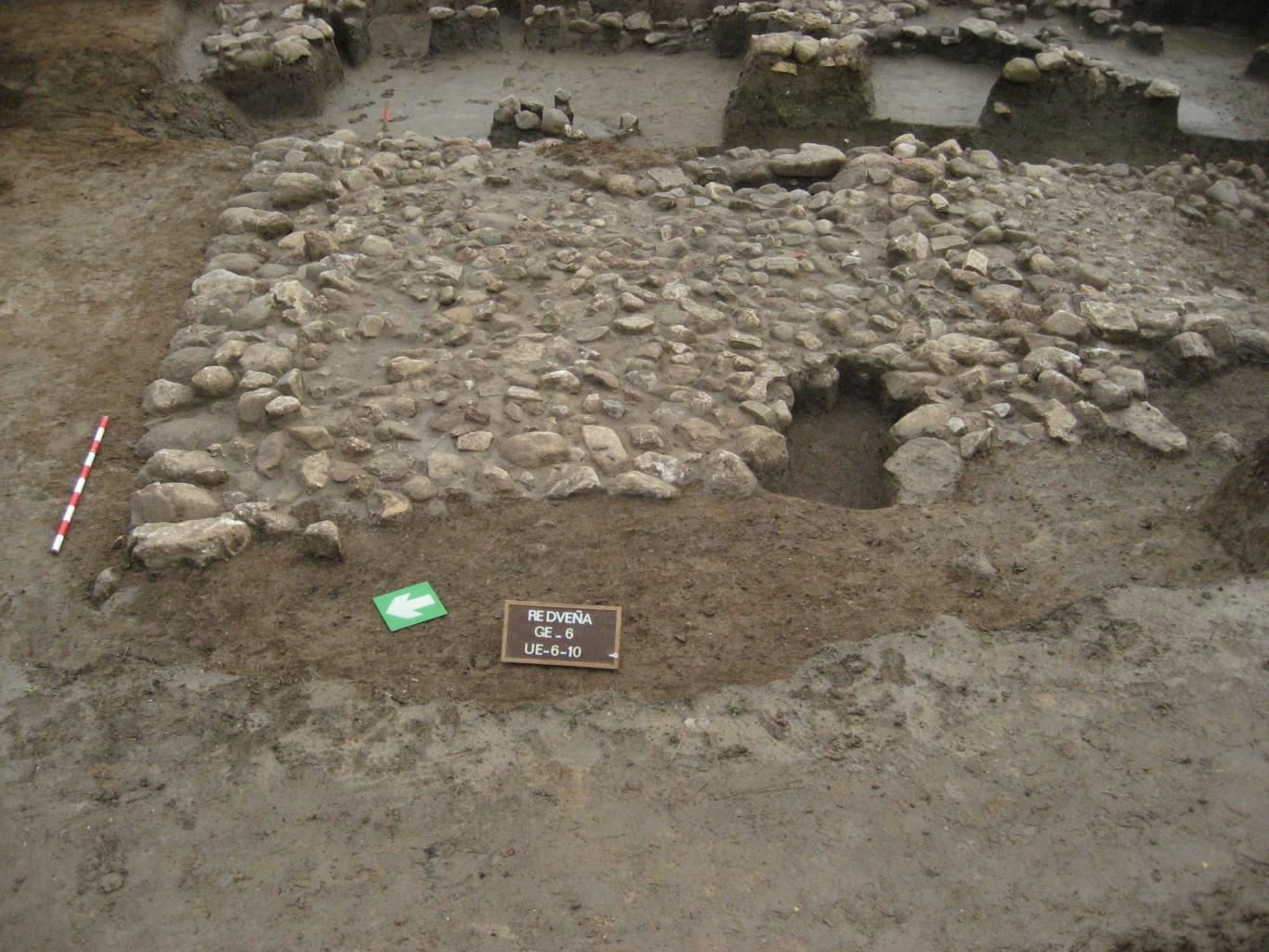 Cabaña del yacimiento