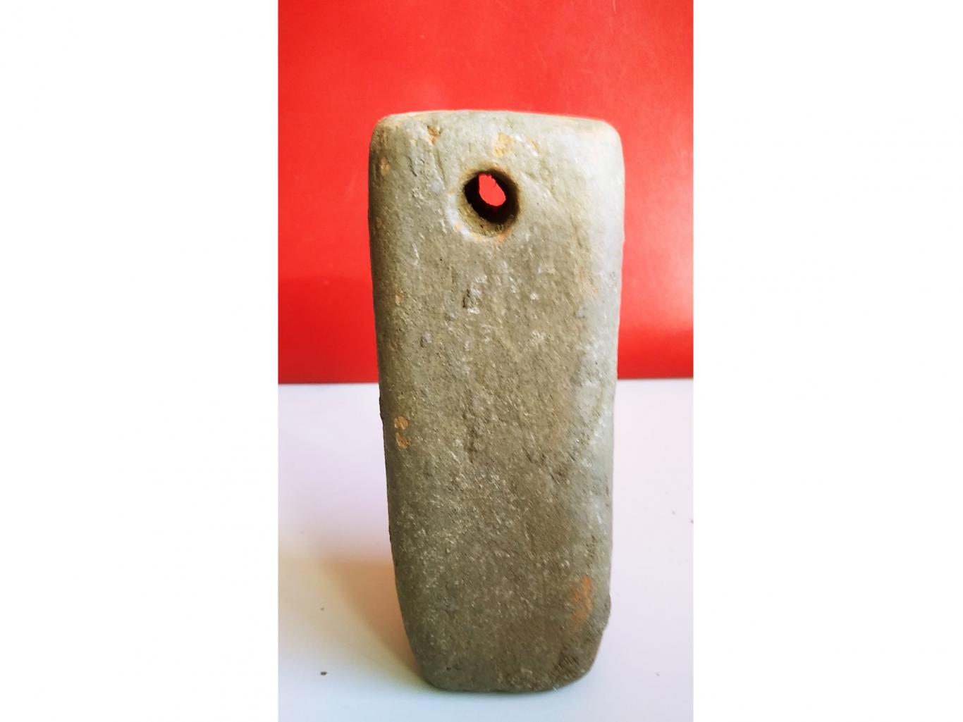 Pesa de telar del yacimiento