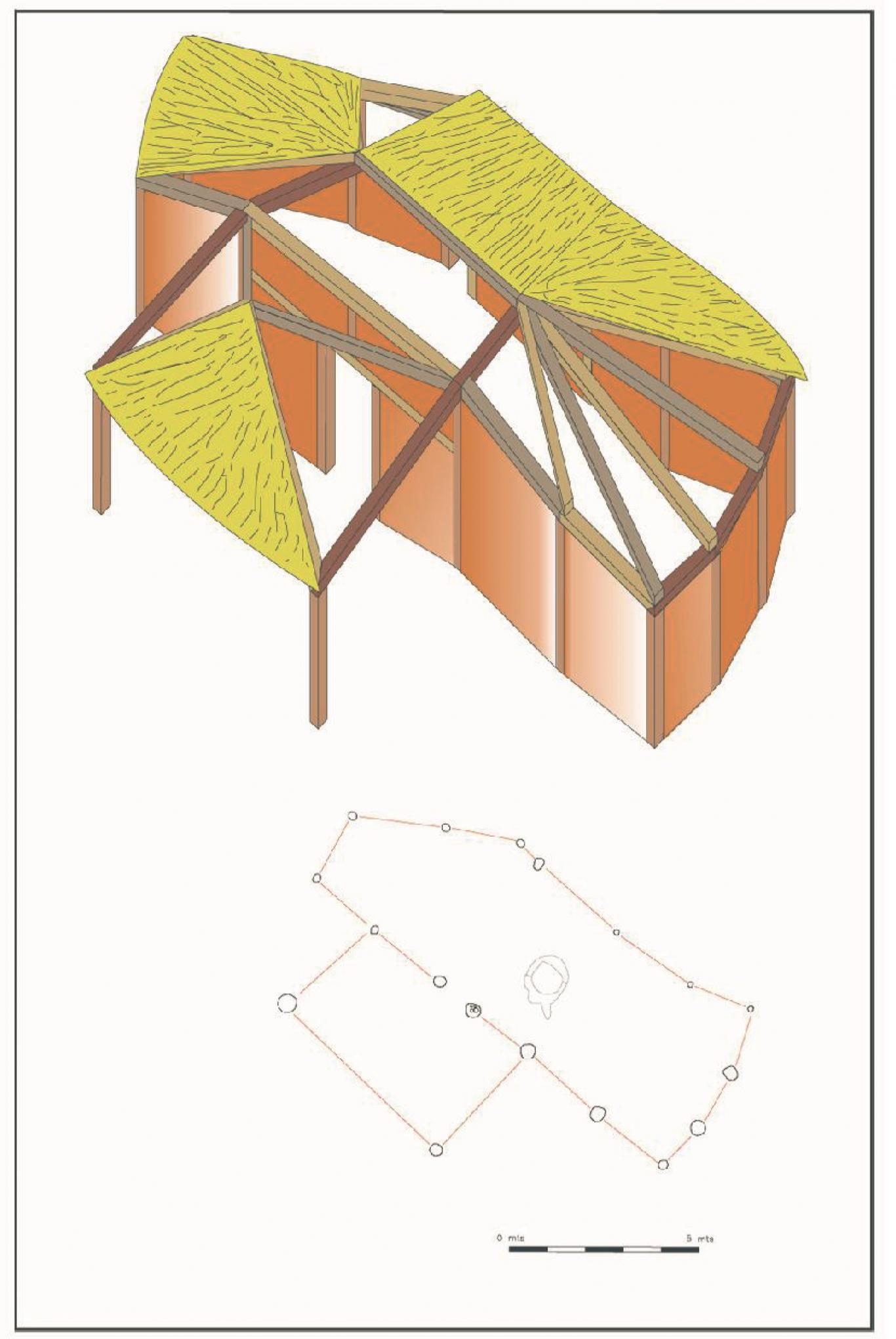 Recreación de cabaña